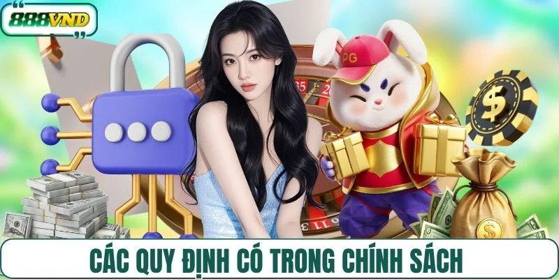 Các quy định có trong chính sách